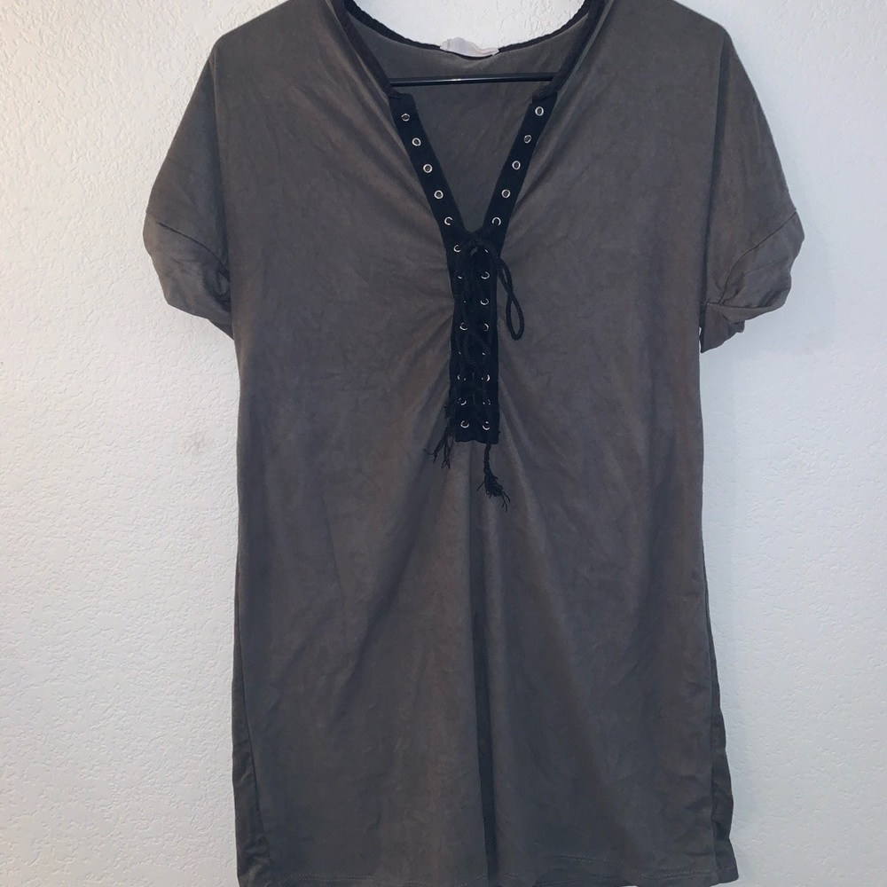 Army green top